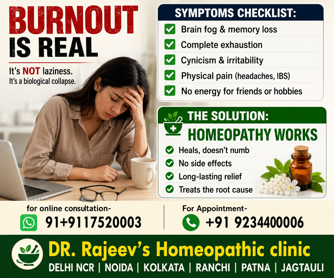 The Silent Epidemic: Why Young Adults (20s-30s) Are Crashing and How Constitutional Homeopathy Can Reset Your Life