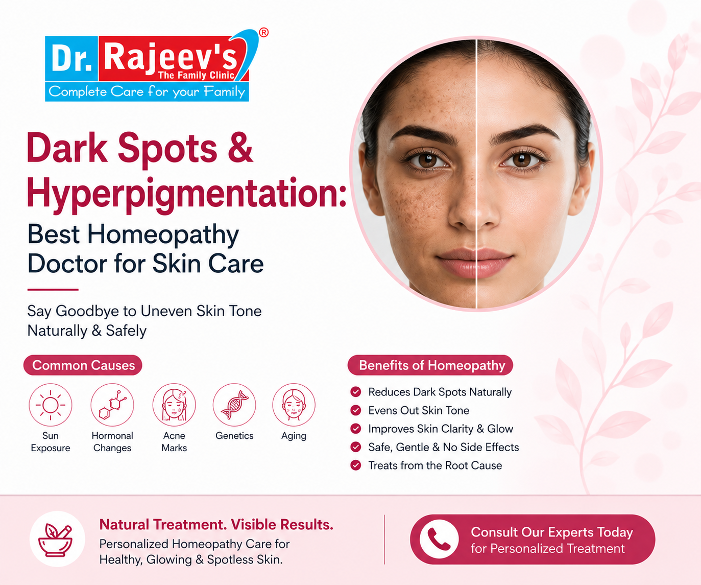 Dark Spots & Hyperpigmentation: Best Homeopathy Doctor for Skin Care