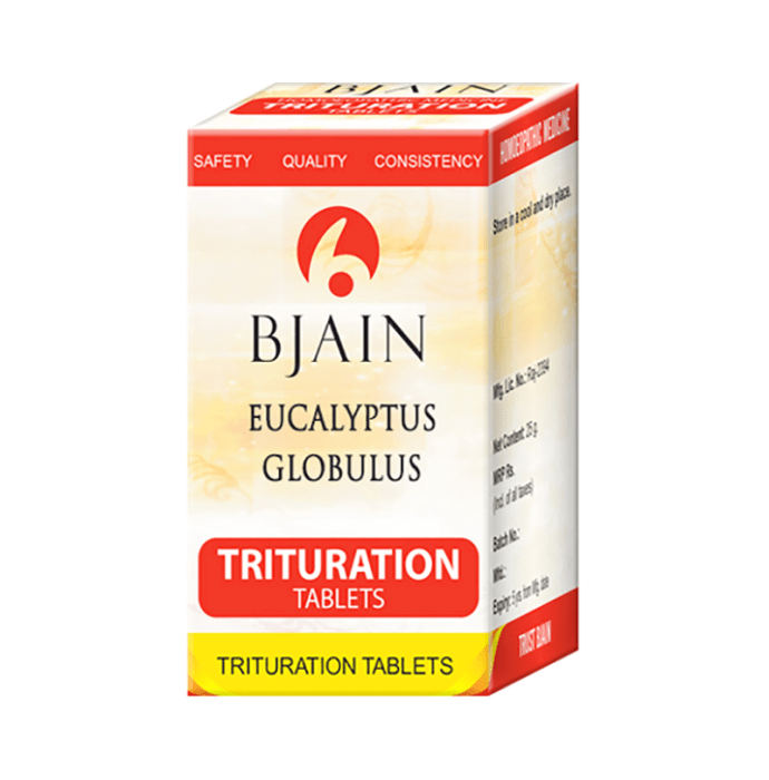 Bjain Eucalyptus Globulus Trituration Tablet 3X