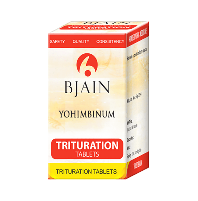 Bjain Yohimbinum Trituration Tablet 3X