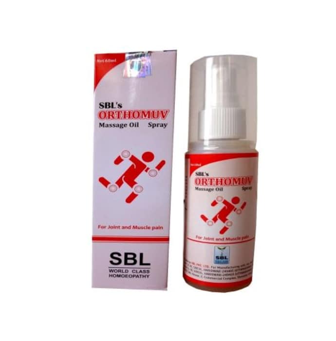 SBL Orthomuv Massage Oil Spray